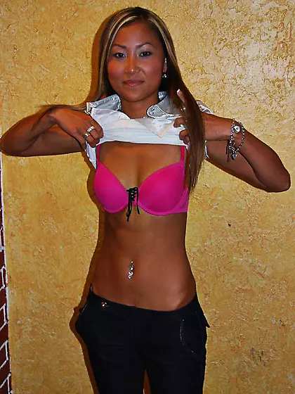 Brunette hot teen beach babe