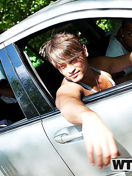 Group fuck outdoors by the river