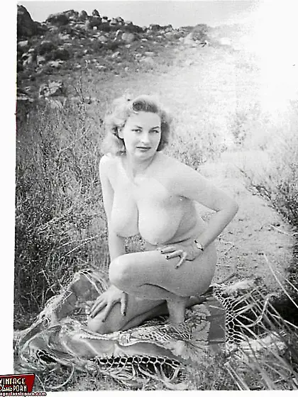 Exciting vintage ladies enormous