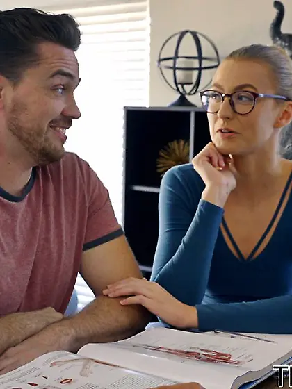 American long hair teacher fucks student