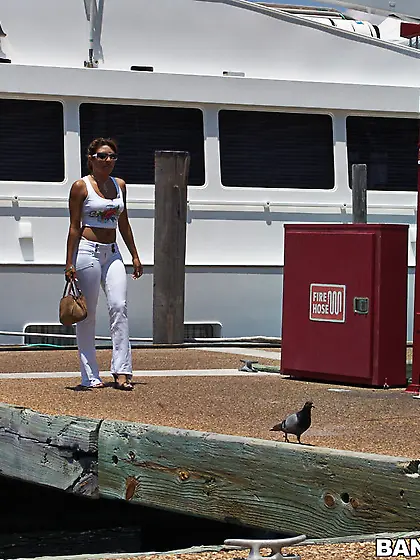 After a nice walk, we returned home and he fucked me so hard and