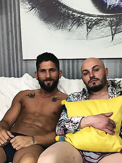 White gay DonatteliAnDMax