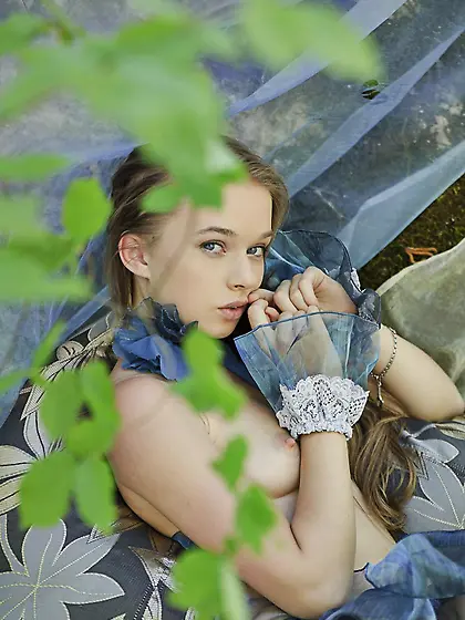 Milena D is the most elegant teen girl ever,  posing nude in the