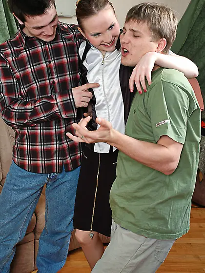 Relaxed nyloned babe fucking