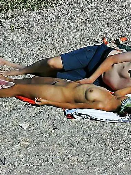Naturist Beach Teenagers