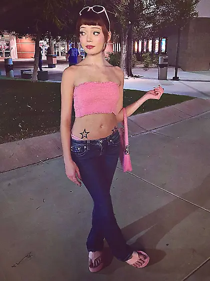 Redhead teen feet and soles