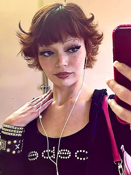 Redhead teen feet and soles