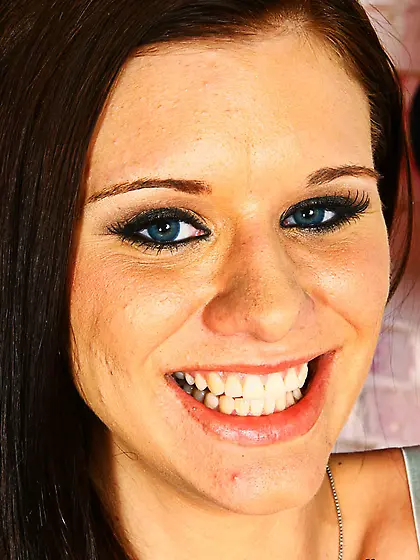 Brunette babe strips underwear