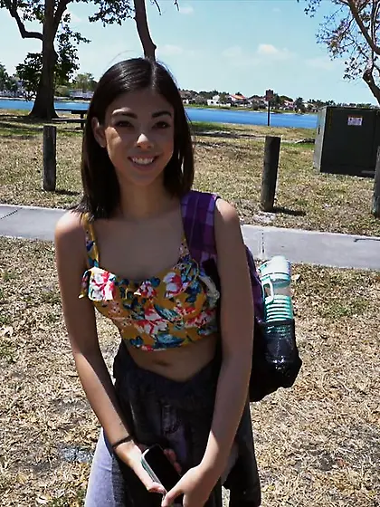 Facial teen doggystyle