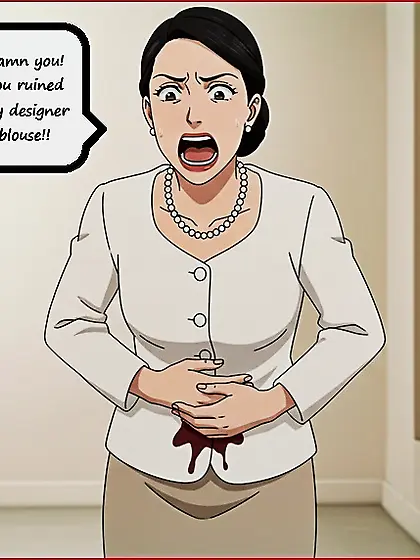 Anime Girls Gut-shot