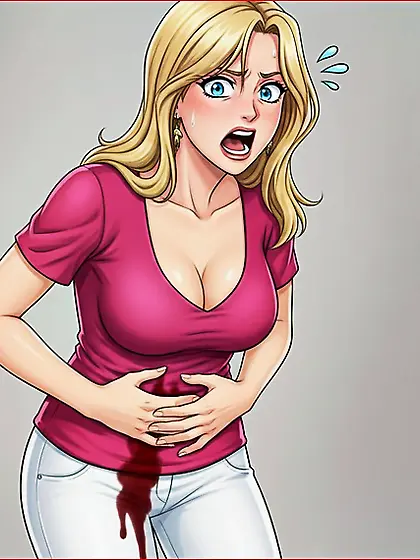 Anime Girls Gut-shot