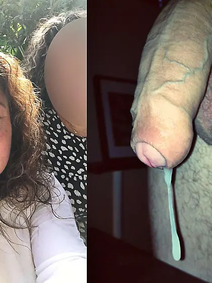 My mom babecock and faked with jizz all over her