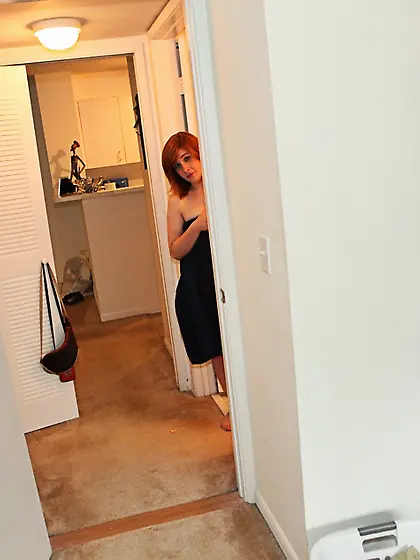 Tiny tits amateur redhead gf