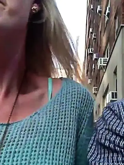 Nervous casting big tits