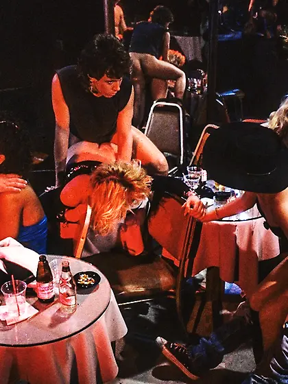 Golden age porn orgy