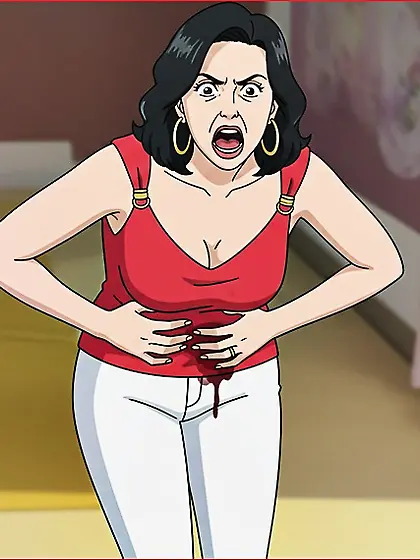 Anime Girls Gut-shot