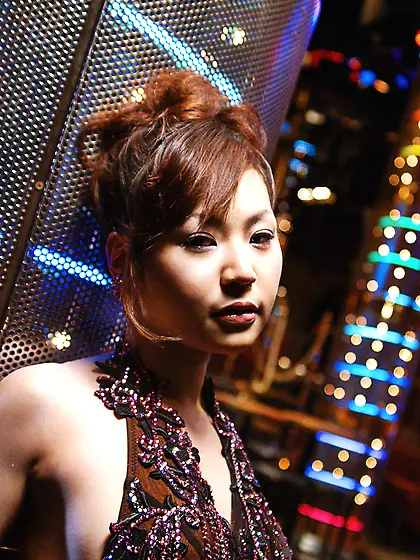 Sensual Asian dancer Saya Idols gets her shaved slit rammed hard