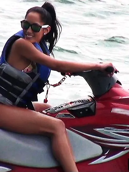 Latin girl Chloe Amour is getting the mouth filled with deliciou