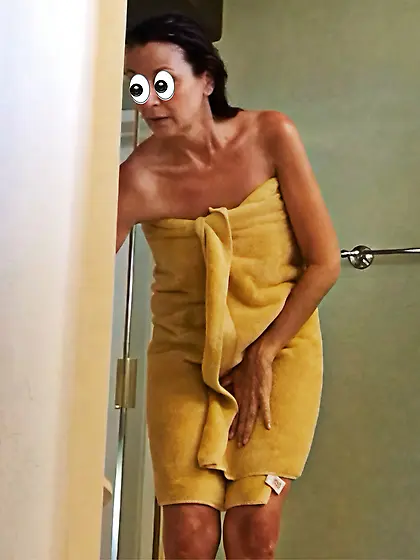 Real Mom Exposed Naked On Spy Cam Before Shower!!