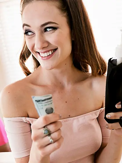 Sultry MILF with huge boobs shows her young neighbor the real pl