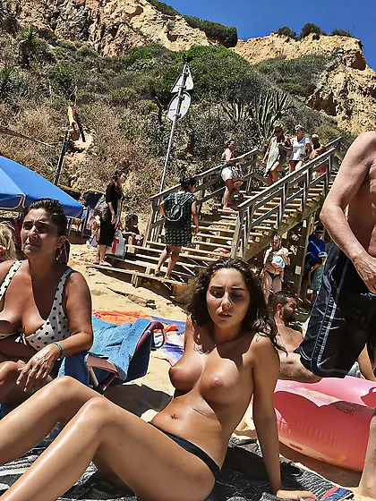 Candid beach girls #01