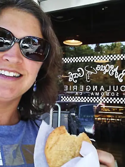 Sue looks different now...  older and not topless