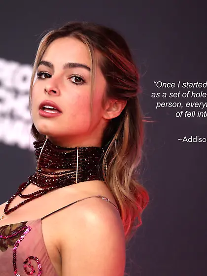 Addison Rae on women's value