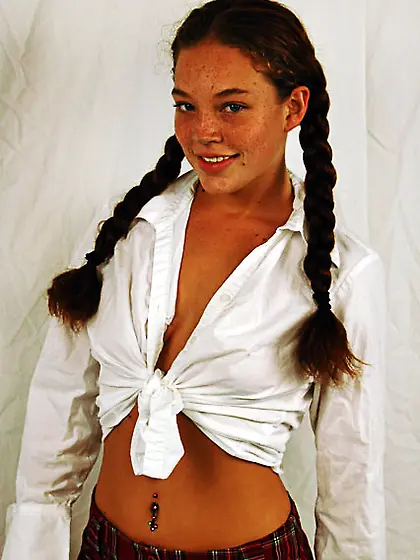 Sweet coed babe takes