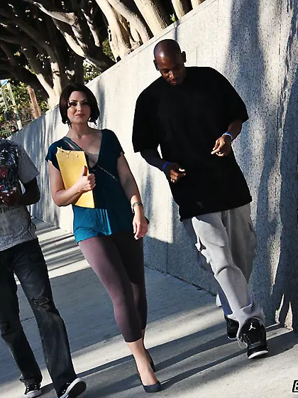 Naughty babe Sarah Shevon gets double penetrated by black guys a