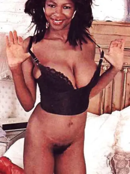 Vintage ebony adult movie star Salome Vincent