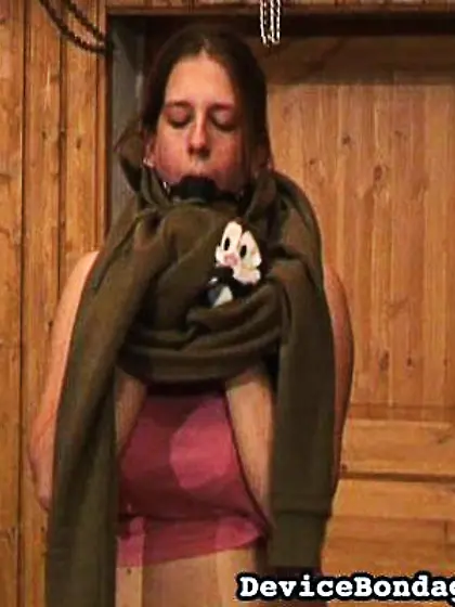 Young lady gagged nice