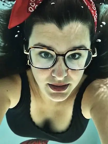 Photo sous l'eau ia sous marine