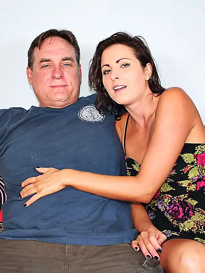 American hot brunette tiny tits