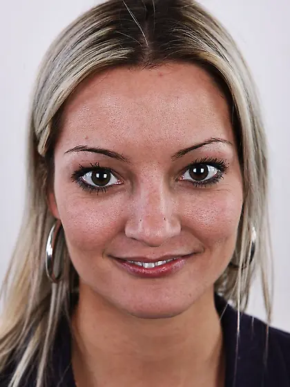 Young tall sweet chick