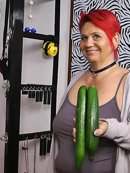 The cucumber double fucking